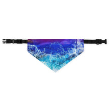 Load image into Gallery viewer, Sunset Wave Pet Bandana Collar
