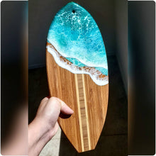 Load image into Gallery viewer, Made-to-Order Surfboard Serving Board
