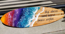 Load image into Gallery viewer, Made-to-Order Surfboard Serving Board
