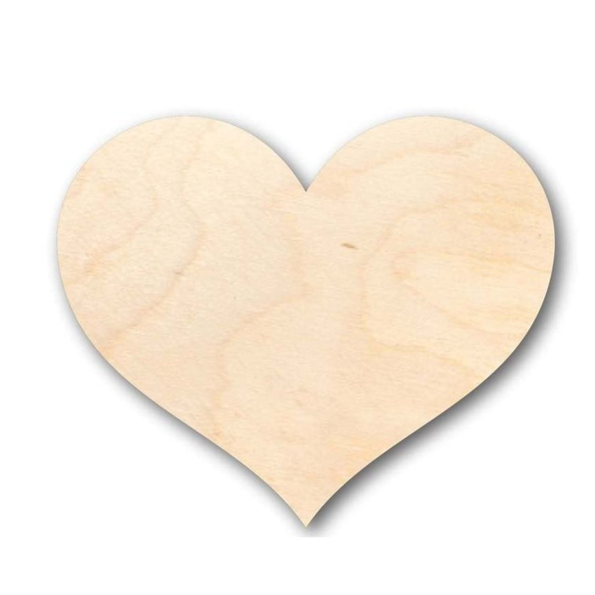 Heart Birch Wood Blank